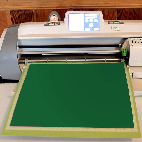 Permanent Adhesive Vinyl Sheets Green Matte by Scraft Artise